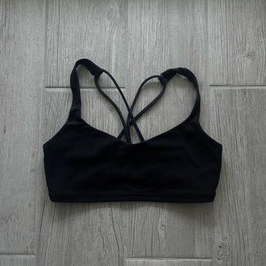 Black Lululemon Free To Be Bra